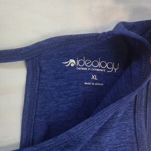 Ideology Blue Tank Top